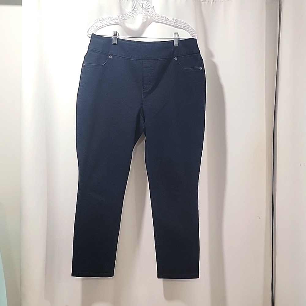 PERFECT Stretch Blue Ankle Pants 1.5.  D56